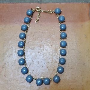 J. Crew Factory Grey Bauble Necklace